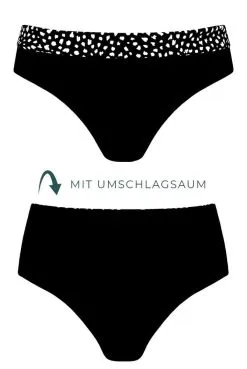 Amoena Bikini-Hose Manila 14 Amoena Bikini-Hose Manila -Bademode Elegant magasin Amoena Bikinihose Manila 71660 schwarz weiss 06 1280x1280