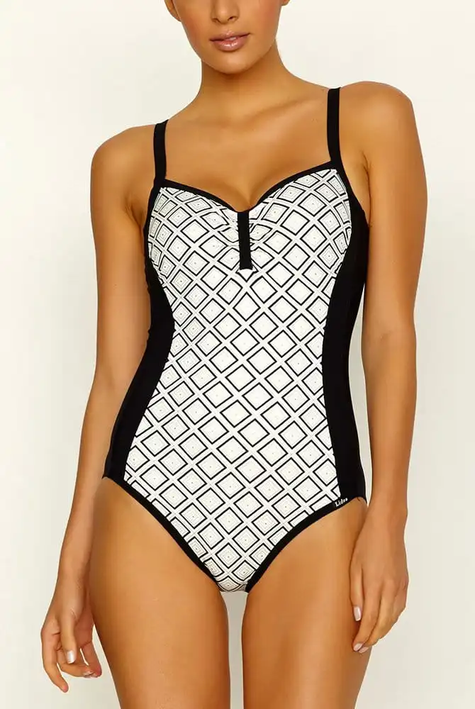 Lidea Badeanzug Shiny Honeycomb 3 Lidea Badeanzug Shiny Honeycomb