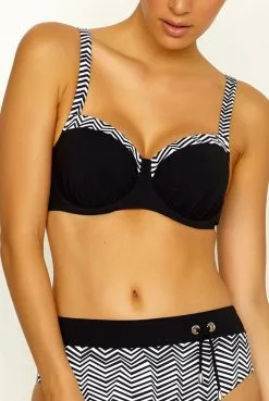 Lidea Bikini-Oberteil Black Bites