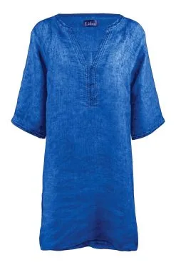 Lidea Leinen Tunika -Bademode Elegant magasin Lidea Leinen Tunika L3682 Ink 3 1280x1280