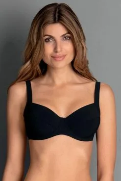 Bademode Elegant magasin -Bademode Elegant magasin Rosa Faia Bikini Oberteil Sibel 8730 1 schwarz 01 1280x1280