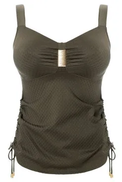 Ulla Tankini-Oberteil St. Tropez -Bademode Elegant magasin Ulla Bikini OT St Tropez 9190 olive 03 1280x1280