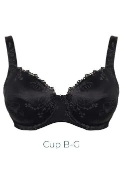 Ulla Bügel-BH Viola -Bademode Elegant magasin Ulla Buegel BH Viola 3223 schwarz 03 1280x1280