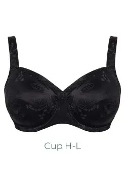 Ulla Bügel-BH Viola -Bademode Elegant magasin Ulla Buegel BH Viola mit Blende 3225 schwarz 03 1280x1280