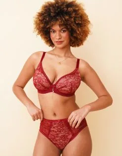 SugarShape High-Panty "Valerie" Burgundy 19 SugarShape High-Panty "Valerie" Burgundy -Bademode Elegant magasin sugarshape bh highpanty valerie burgundy front editorial single bhs 75 92 5 hs 100 full 2