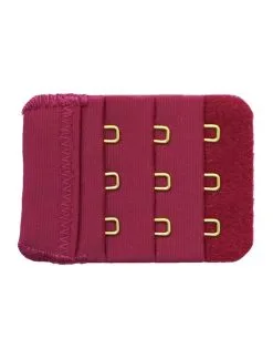 SugarShape BH-Verlängerer Bordeaux/gold 3-reihig