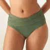 SugarShape Bikini-High-Panty "Valencia" Olive -Bademode Elegant magasin sugarshape bikini high panty valencia olive front editorial single crop 1