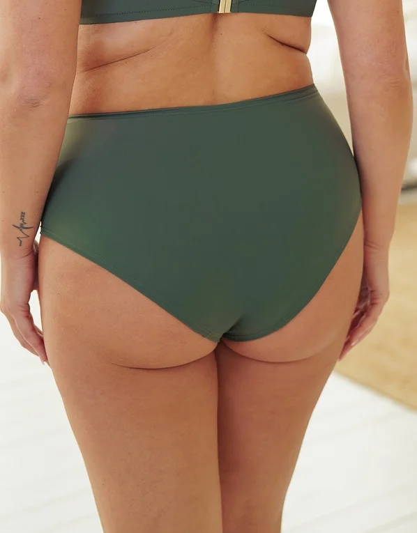 SugarShape Bikini-High-Waist-Panty "Valencia" Olive 4 SugarShape Bikini-High-Waist-Panty "Valencia" Olive – Bild 2