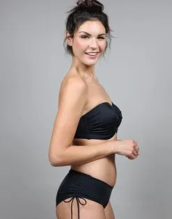 SugarShape Bikini-Panty "Monaco" Black 9 SugarShape Bikini-Panty "Monaco" Black -Bademode Elegant magasin sugarshape bikini panty monaco side packshot model darkgrey single full 1