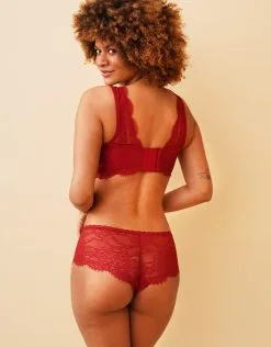 SugarShape Panty "Emilia" Burgundy 15 SugarShape Panty "Emilia" Burgundy -Bademode Elegant magasin sugarshape bralette panty emilia burgundy back sand single bhs 75 92 5 hs 100 full 1