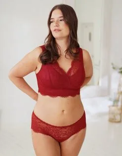 SugarShape Panty "Emilia" Burgundy 14 SugarShape Panty "Emilia" Burgundy -Bademode Elegant magasin sugarshape bralette panty emilia burgundy front editorial single bhs 85 97 5 hs 105 full 1