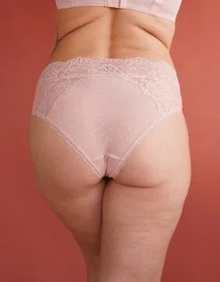 SugarShape High-Panty "Diamond" Rose 7 SugarShape High-Panty "Diamond" Rose -Bademode Elegant magasin sugarshape high panty diamond rose back crop 1