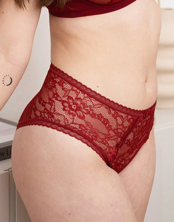 SugarShape High-Panty "Valerie" Burgundy 8 SugarShape High-Panty "Valerie" Burgundy – Bild 6