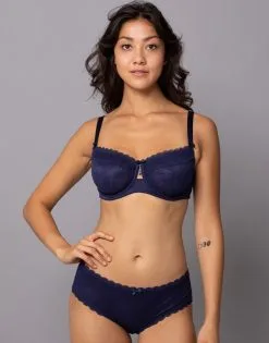 SugarShape Panty "Florence" -Bademode Elegant magasin sugarshape panty florence front packshot model grey single full 1