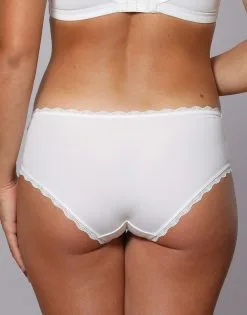 SugarShape Panty "Pure Basic" Ivory -Bademode Elegant magasin sugarshape panty pure basic ivory back packshot model grey single crop 1