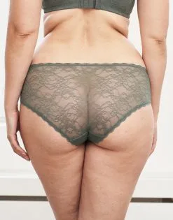 SugarShape Panty "Sienna" Olive -Bademode Elegant magasin sugarshape panty sienna olive back editorial single crop 1