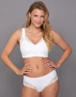 SugarShape Panty "Suki" Ivory -Bademode Elegant magasin sugarshape panty suki ivory front packshot model grey single full 1