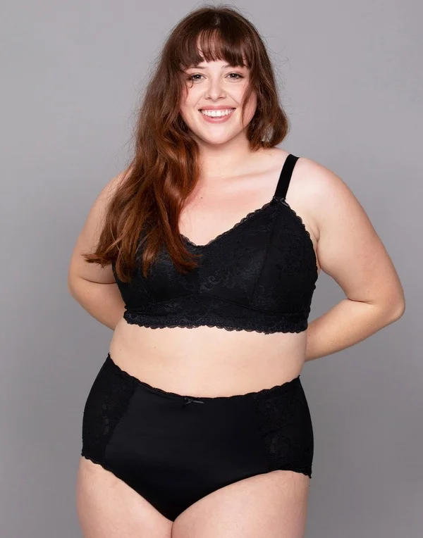 SugarShape High-Waist-Panty "Bella" Black 5 SugarShape High-Waist-Panty "Bella" Black – Bild 3