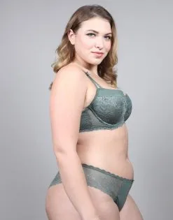 SugarShape Panty "Lynn" Olive -Bademode Elegant magasin sugarshape shop lynn olive panty side