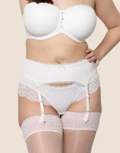 SugarShape Strumpfhalter "Diamond" Ivory