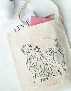 SugarShape Tragetasche "Support Your Sisters"