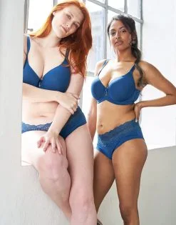 SugarShape Panty "Pure Lace" Ocean 9 SugarShape Panty "Pure Lace" Ocean -Bademode Elegant magasin sugarshape slip pure lace ocean front editorial double full 1