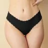 SugarShape String "Basic" Black -Bademode Elegant magasin sugarshape string basic black front editorial single 100 neu 1