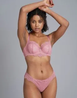 SugarShape String "Emilia" Mauve 9 SugarShape String "Emilia" Mauve -Bademode Elegant magasin sugarshape string emilia mauve front packshot model grey single full 1