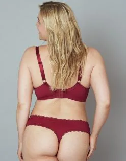 SugarShape String "Pure Basic" Bordeaux -Bademode Elegant magasin sugarshape string pure basic bordeaux back editorial single full 1
