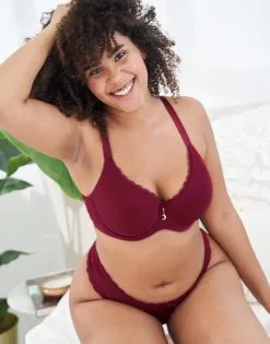 SugarShape String "Pure Basic" Bordeaux -Bademode Elegant magasin sugarshape string pure basic bordeaux front editorial single full 1 1