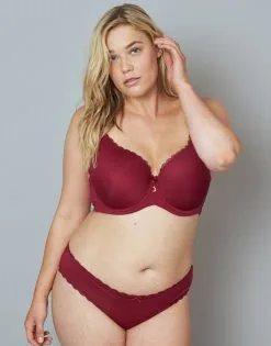 SugarShape String "Pure Basic" Bordeaux -Bademode Elegant magasin sugarshape string pure basic bordeaux front editorial single full 2