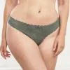 SugarShape String "Sienna" Olive -Bademode Elegant magasin sugarshape string sienna olive front editorial single crop 1