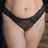 SugarShape String "Valerie On Fire" Black -Bademode Elegant magasin sugarshape string valerie on fire black front editorial single crop 1