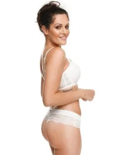 SugarShape Stringpanty "Diamond" Ivory -Bademode Elegant magasin sugarshape stringpanty diamond side packshot model white single full 1