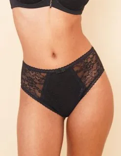 SugarShape High-Panty "Valerie" Black 11 SugarShape High-Panty "Valerie" Black -Bademode Elegant magasin sugarshape valerie black highpanty front editorial single hs 100 crop 2