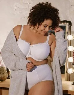 SugarShape High-Waist-Panty "Diamond" Ivory -Bademode Elegant magasin sugarshape diamond highwaistpanty editorial jacke